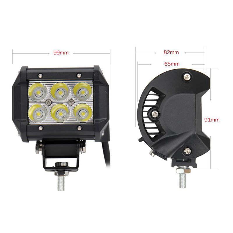Buy China Suppliers Led Light Bar 4inch 18w 12v Auto Led Work Headlight ...