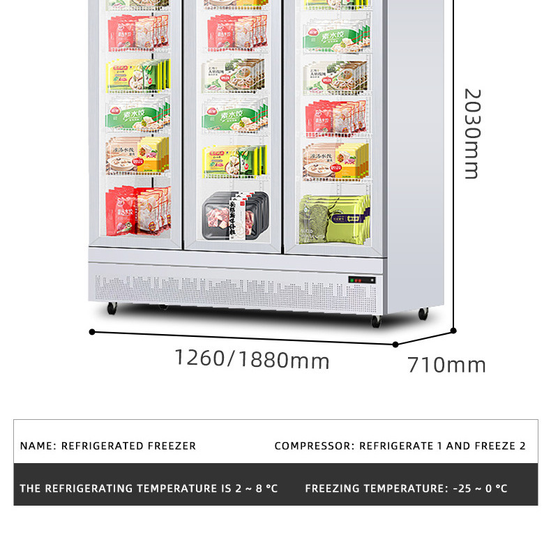 Buy Commercial Fruit Display Fridge Glass Door Fridge Display Display ...
