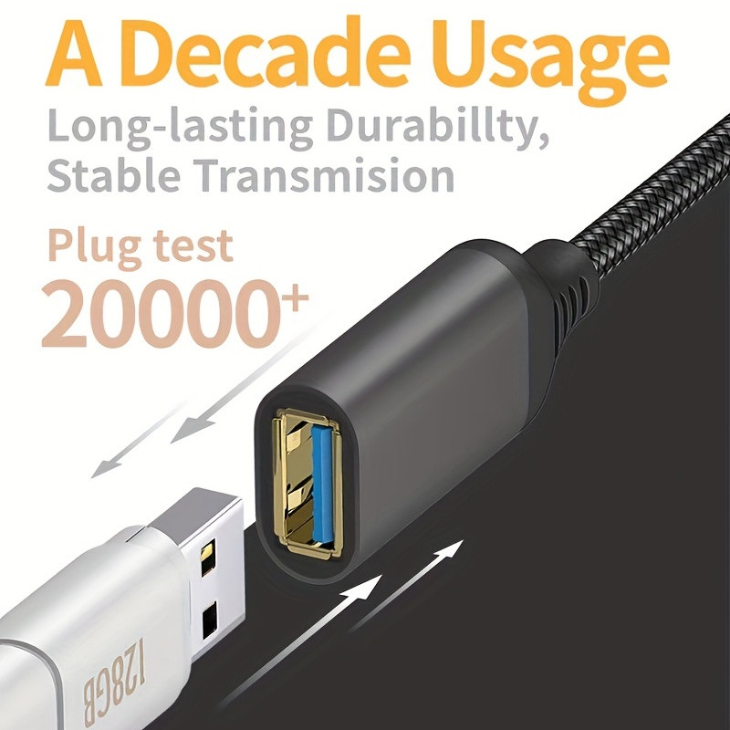 Buy Commonly Used Accessories 5gbps Fast Data Transfer Usb Extension ...