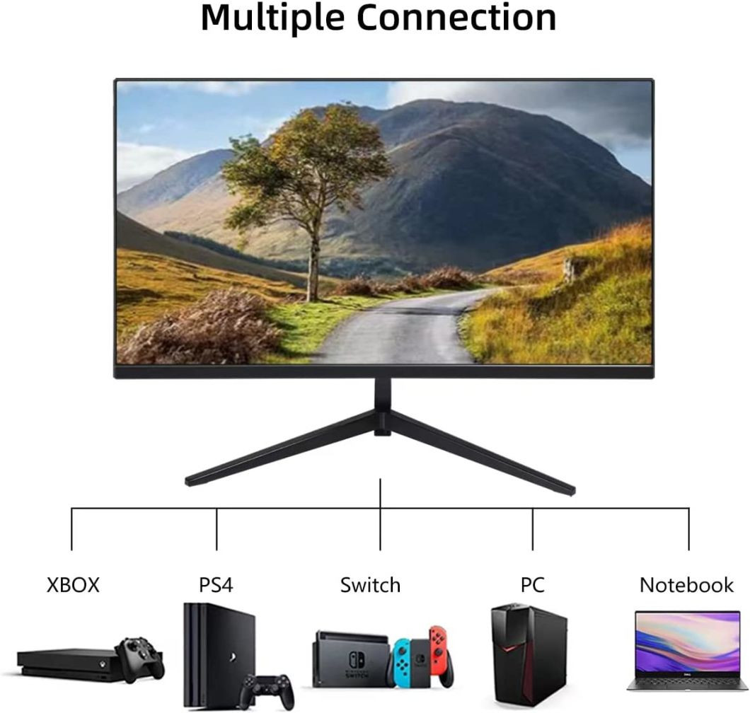 Buy Computer Monitor, Pcv 27 Inch Pc Monitor Hd 1920x1080, Gaming ...