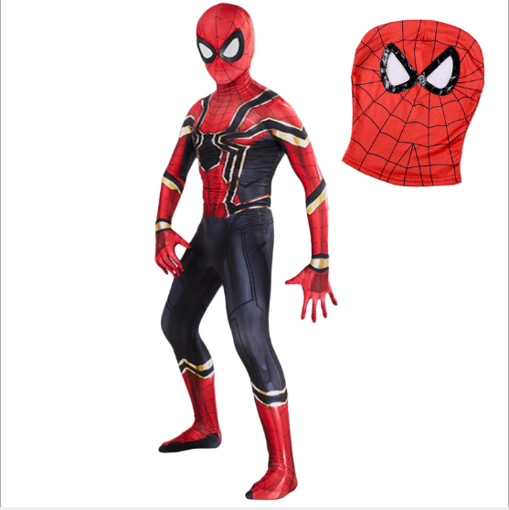 Costume Spiderman Enfant,Body Spiderman,Deguisement Spider Enfant,Costume  Anime Superhero 3D,Halloween Noël Carnaval Party Cosplay Costumes