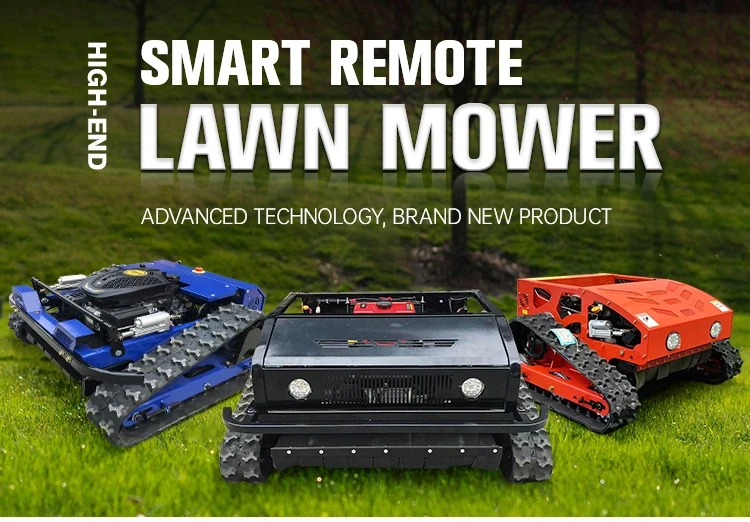 Buy Crawler Remote Control Lawn Mower Garden Use Grass Cutting