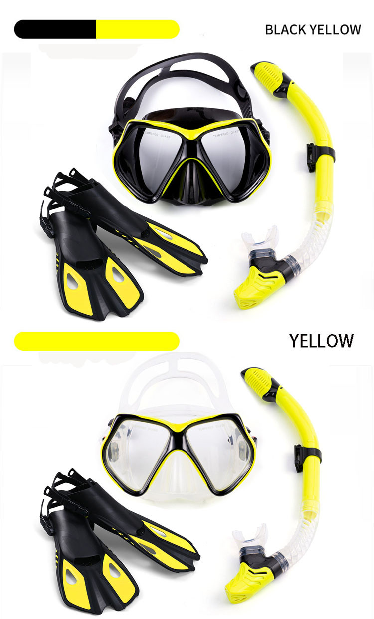 Buy Custom Adult Snorkeling Scuba Set Includes Snorkel Tube Diving Mask ...