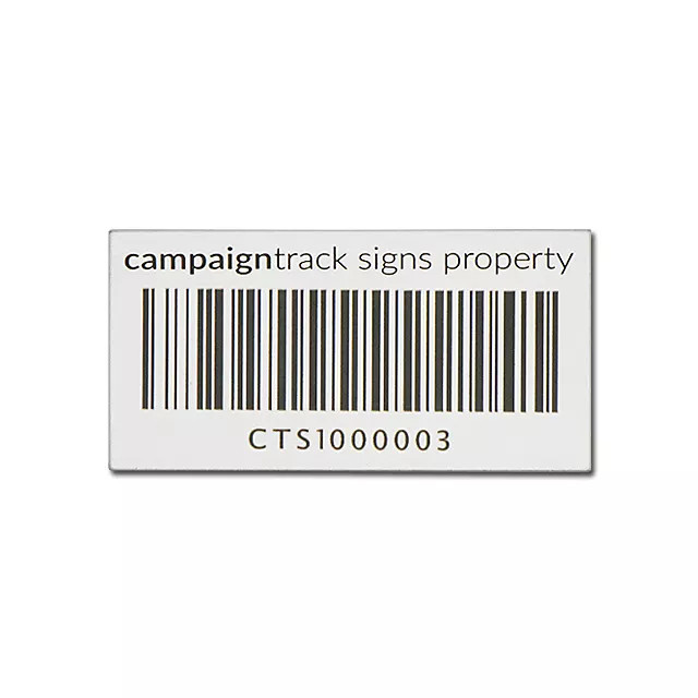 Buy Custom Laser Engraved Serial Tags Metal Barcode Serial Number ...