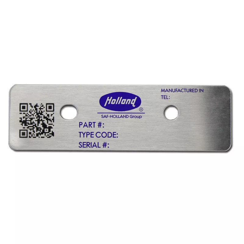 Buy Custom Laser Engraved Serial Tags Metal Barcode Serial Number ...