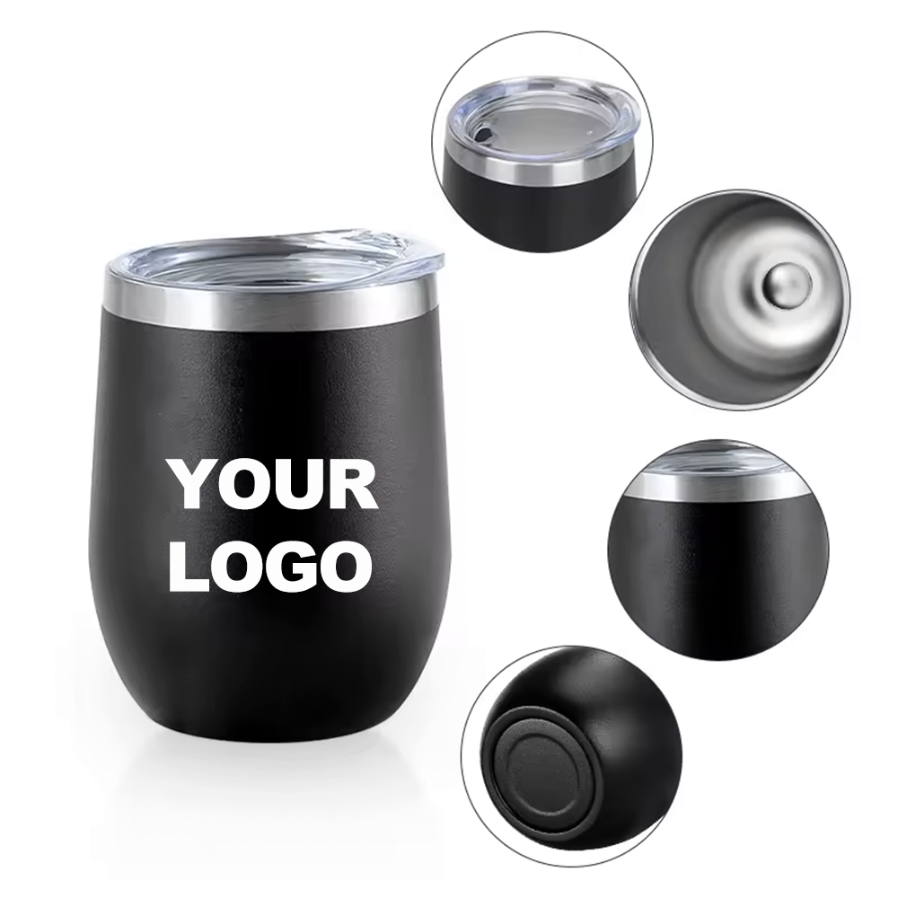 Buy Custom Logo Powder Coated Travel Coffee Mug Double Wall Insulated ...