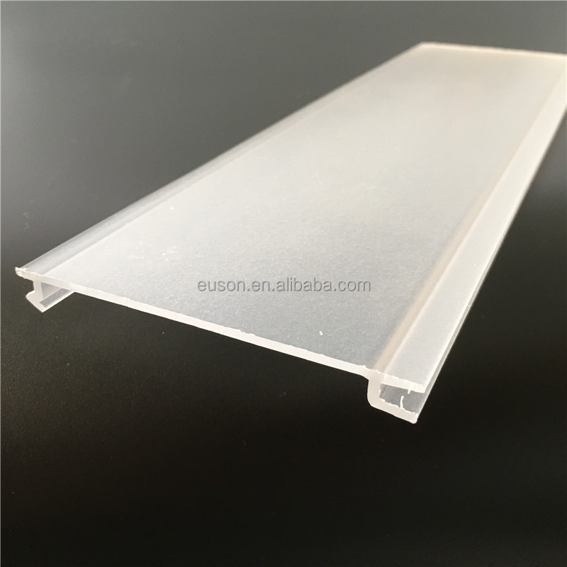 Buy Custom Plastic Extrusion Led Light Diffuser For Tube Lamp Linear ...