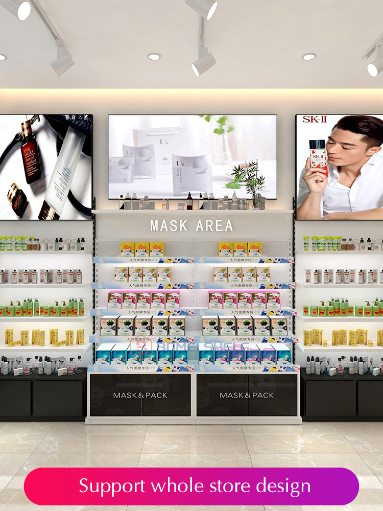 Buy Customized Beauty Display Stand Skincare Products Shop Shelf ...
