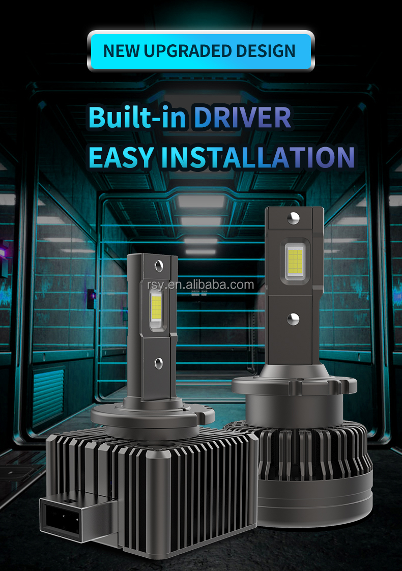 Buy D1s D1r Led Headlight Conversion Kit 70w 6000k White And Compatible ...