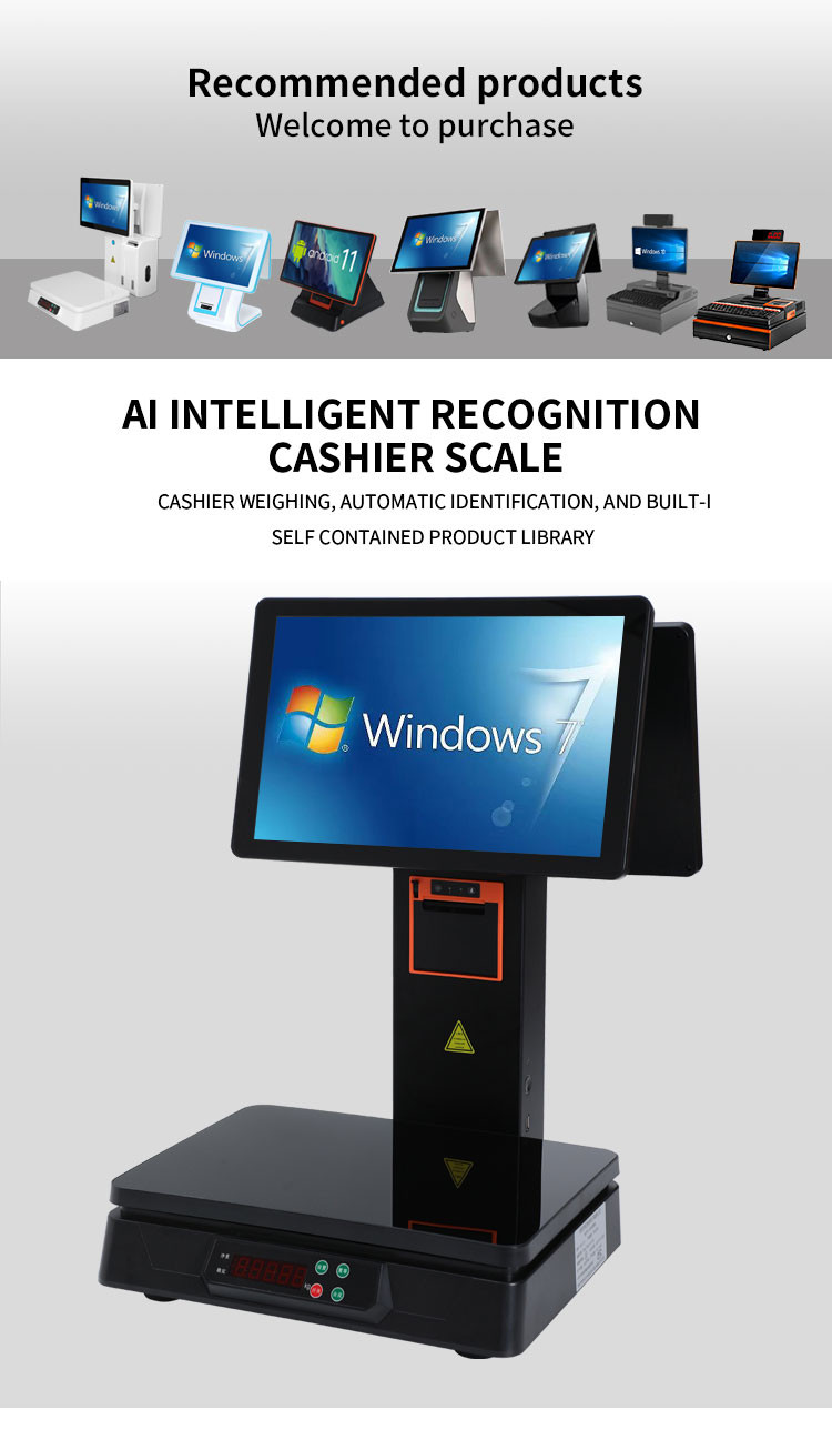 Window Scash Register Buy Digital Window Dual Screen Called 15.6 Cash Register Pos System ...