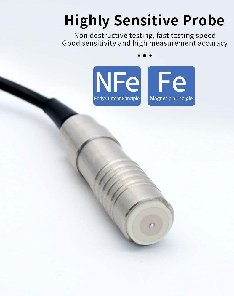 Buy Dr280 Coating Thickness Gauge Meter Car Paint Gauge Fe/nfe 2 In One ...