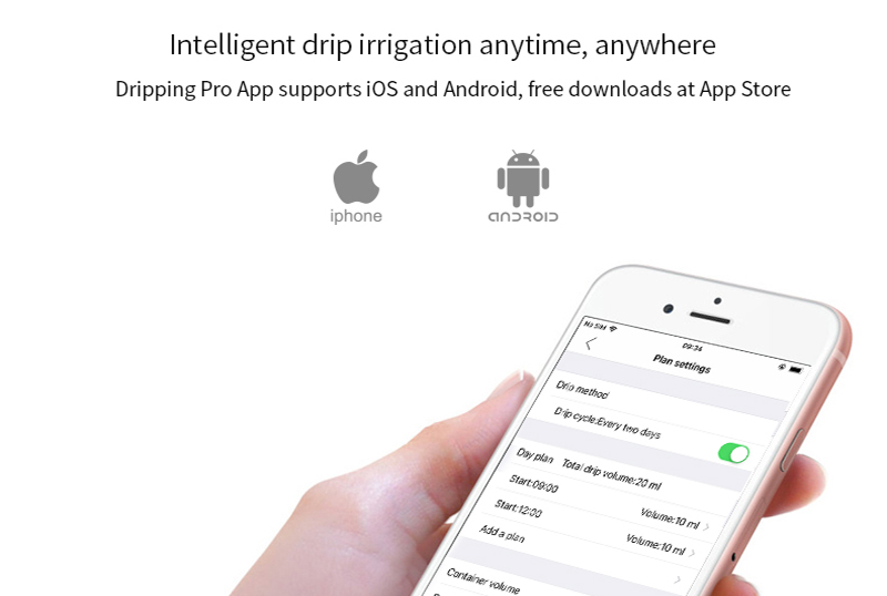 Buy Dripping Pro Blueteeth Drip Irrigation System Equipment Indoor ...