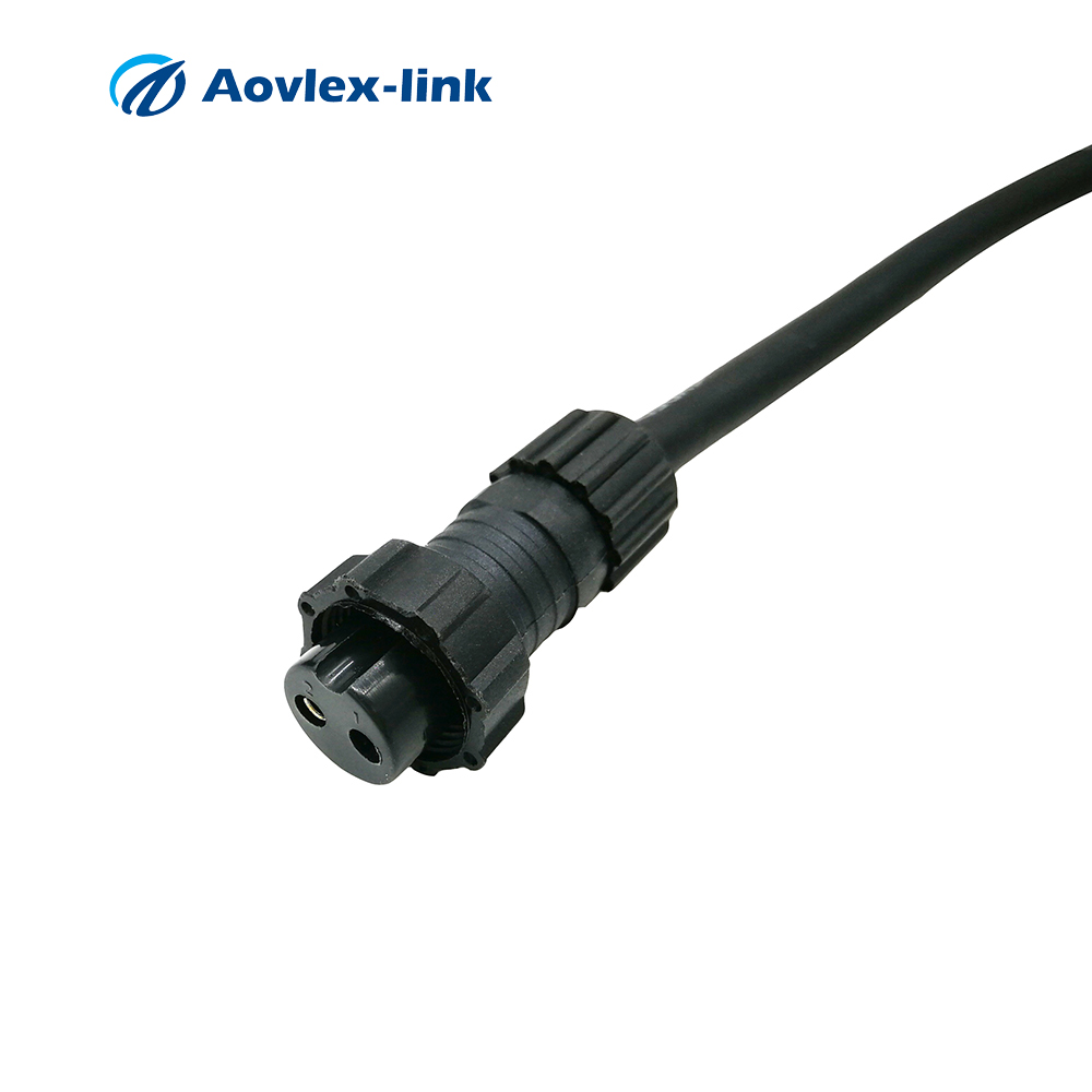 Buy Electric Reel Power Cable Aviation Plug Gx16 Connector 2pin