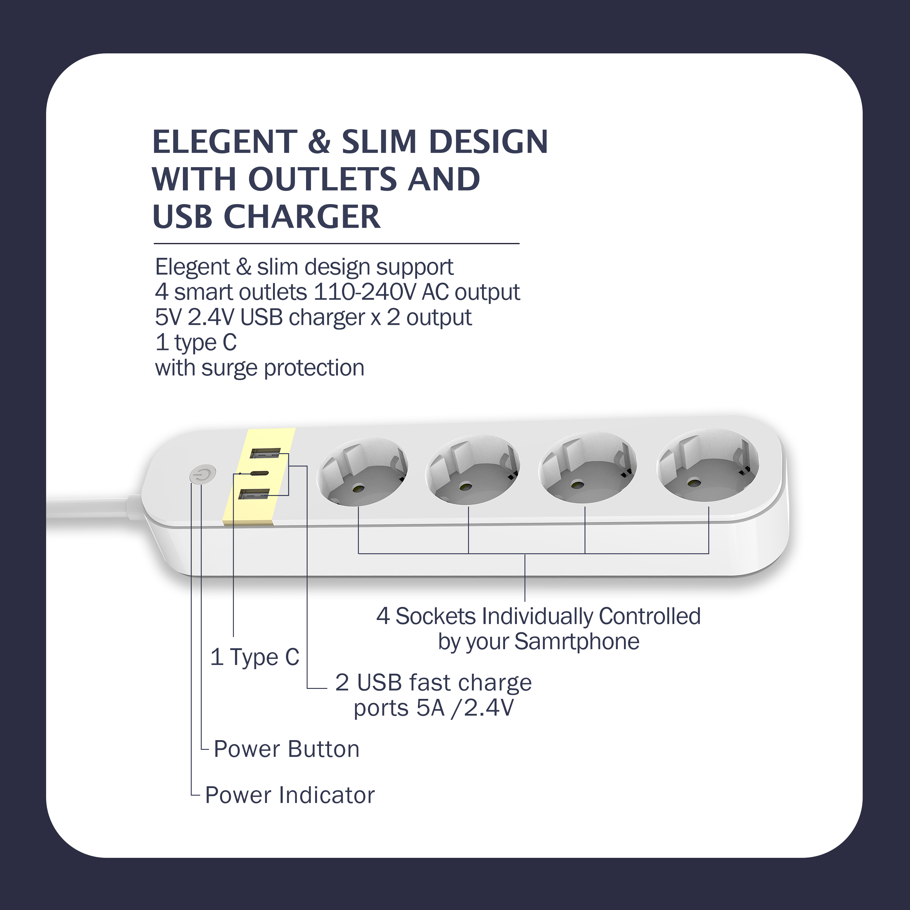 Buy Extension Socket Power Wifi Extension Socket Extension Cord Socket With Usb Port from Ningbo ...