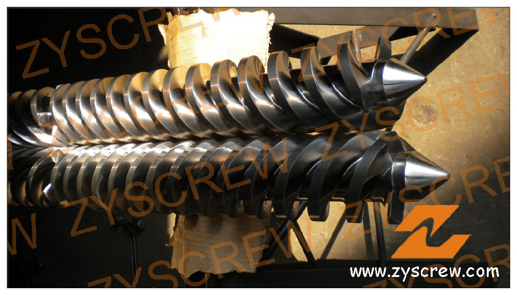 Screw Factory Line Buy Extrusion Production Line Bimetallic Conical Twin Screw Barrel from ...