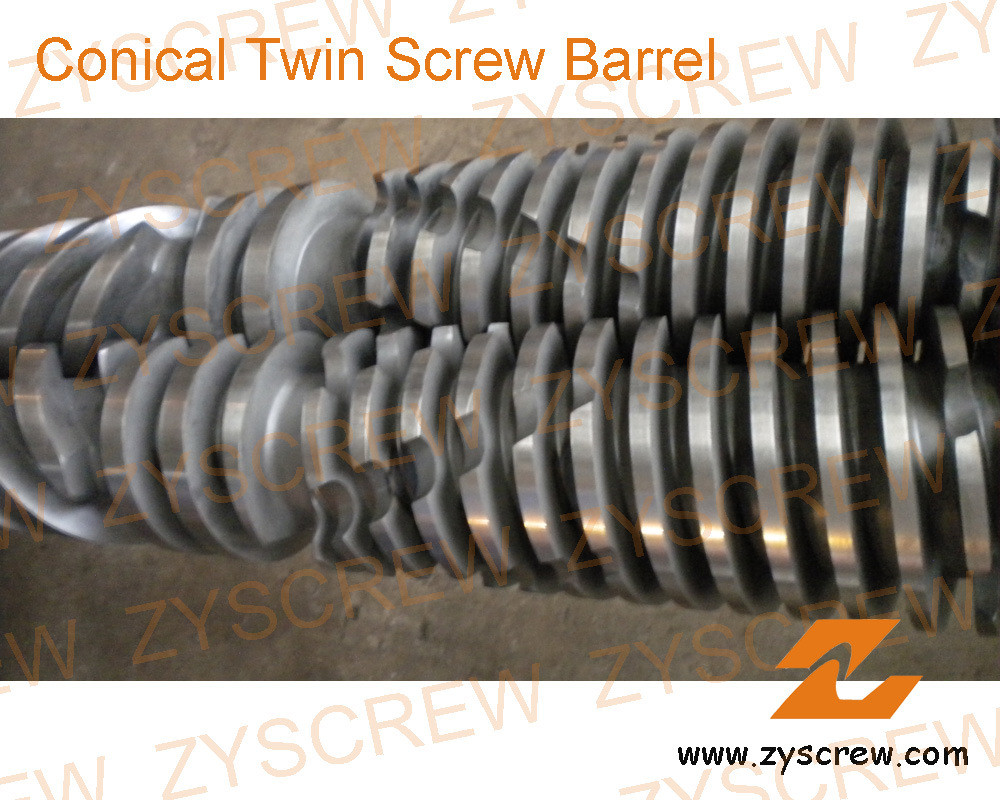 Screw Factory Line Buy Extrusion Production Line Bimetallic Conical Twin Screw Barrel from ...