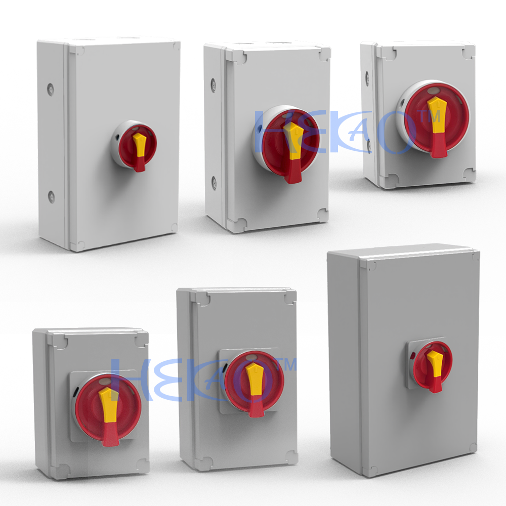 External Isolation Switch Keyed Protection Box Buy Factory Price Plastic Box Mounting 3p Modular Low Voltage Load ...
