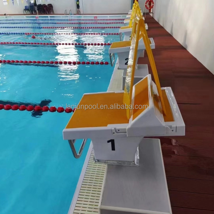 Buy Factory Price Pool Starting Block Fiberglass 304 Outdoor Anti-slip ...