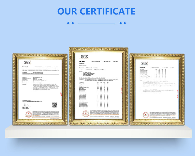 Buy Factory Price Stretch Wrap Transparent Colored Pof Shrink Film