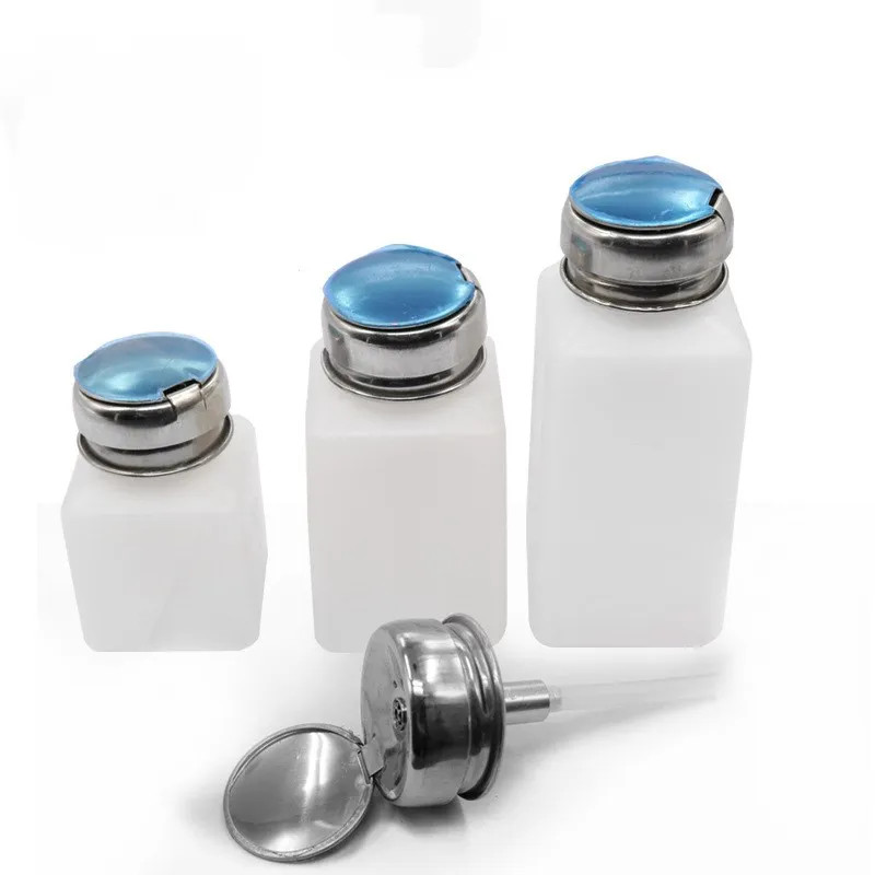 Pressable Alcohol Buy Factory Sell Antistatic Plastic Alcohol Bottle Press-type Alcohol ...