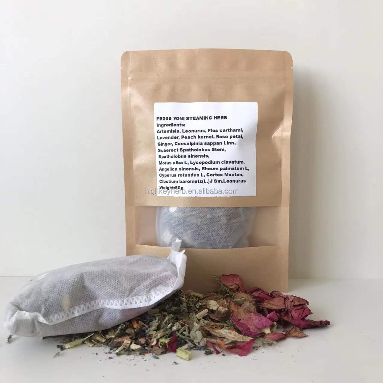 Buy Fe009 Top-selling Chinese Herbs Yoni Nursing Tea Bag 50g Yoni Steam ...