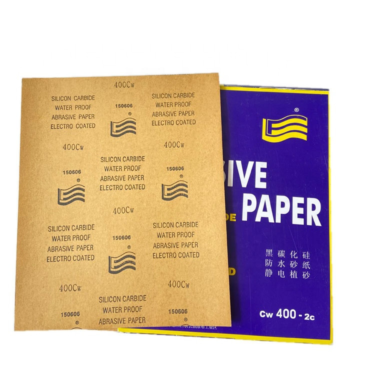 Buy Flag Brand Sand Paper Sheet High Quality Silicon Carbide Sandpaper ...