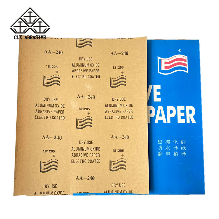 Buy Flag Brand Sand Paper Sheet High Quality Silicon Carbide Sandpaper ...