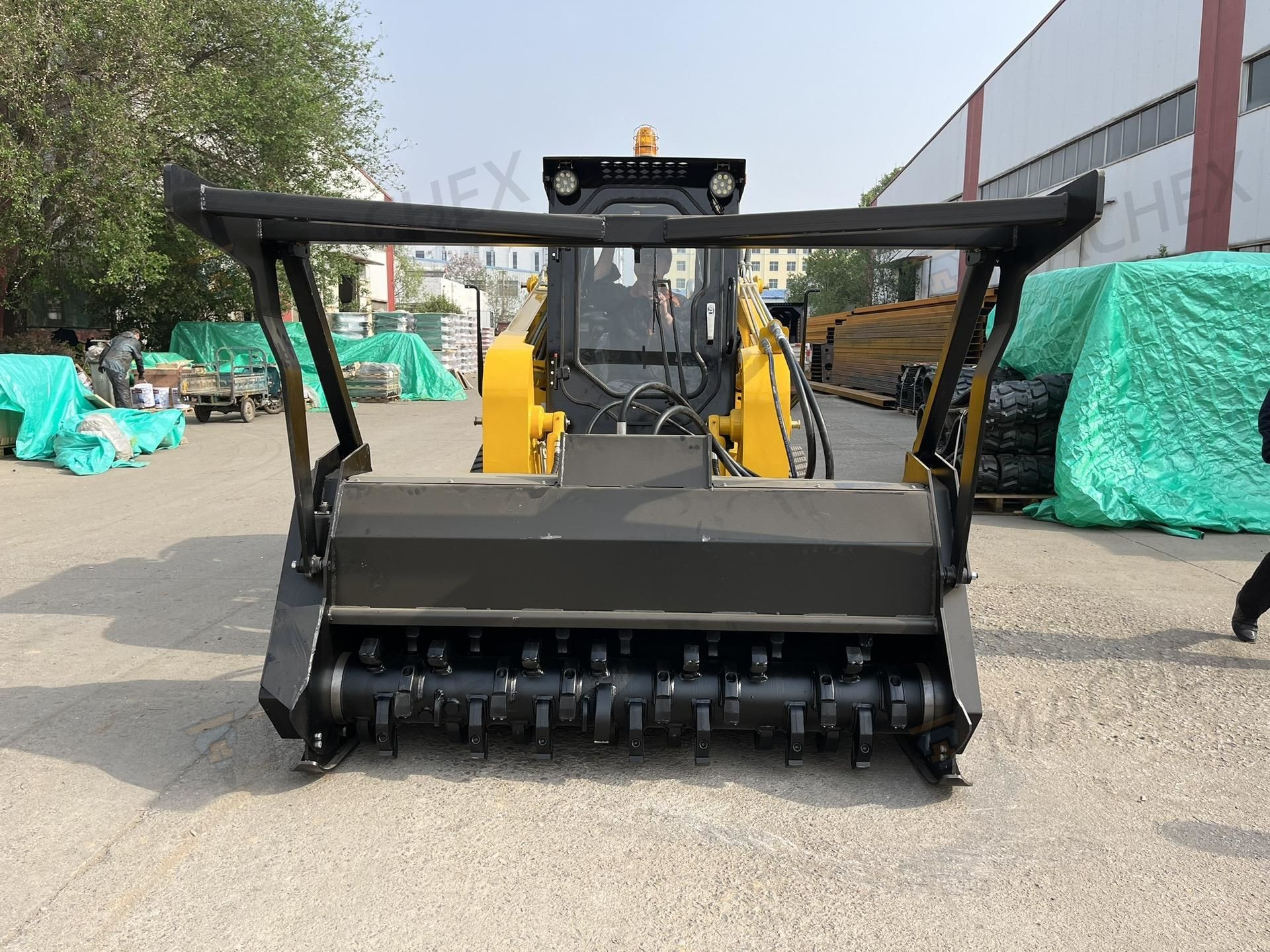 Buy Forest Mulcher For Agriculture And Forestry Skid Steer Loader ...