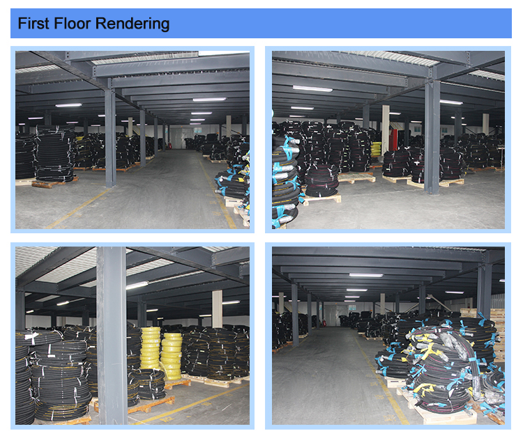 Buy Free Design Steel Mezzanine Floor Multi-tier Warehouse Racking ...