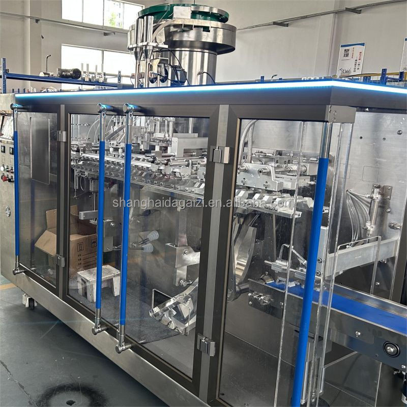 Machine Module Bags Buy Full Automatic Linear Type Pre-made Bag Pouch Packing Sealing ...