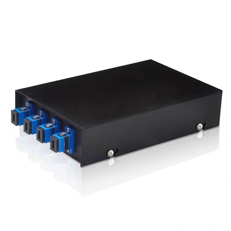 Buy Fully Equipped 4 Ports Sc Fixed Rackmount Fiber Optic Patch Panel
