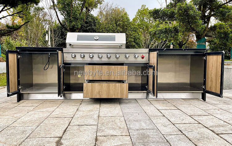 Buy Garden Patio Courtyard Backyard Bbq Grill Stainless Steel Outdoor ...
