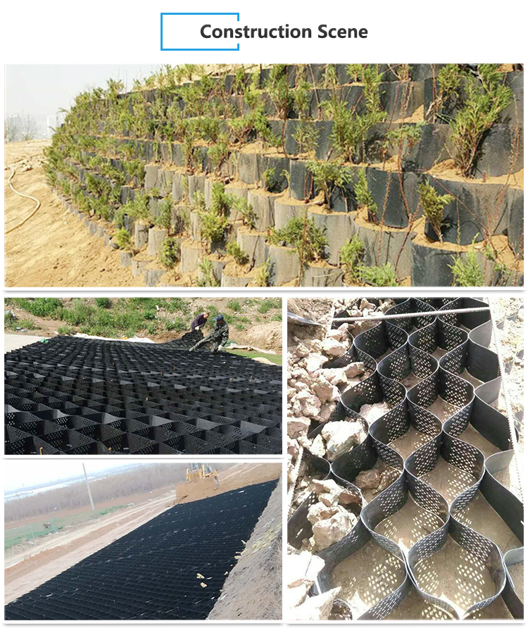 Buy Geoweb Geocells Envirogrid Geocell Mat from Shandong Geosky ...