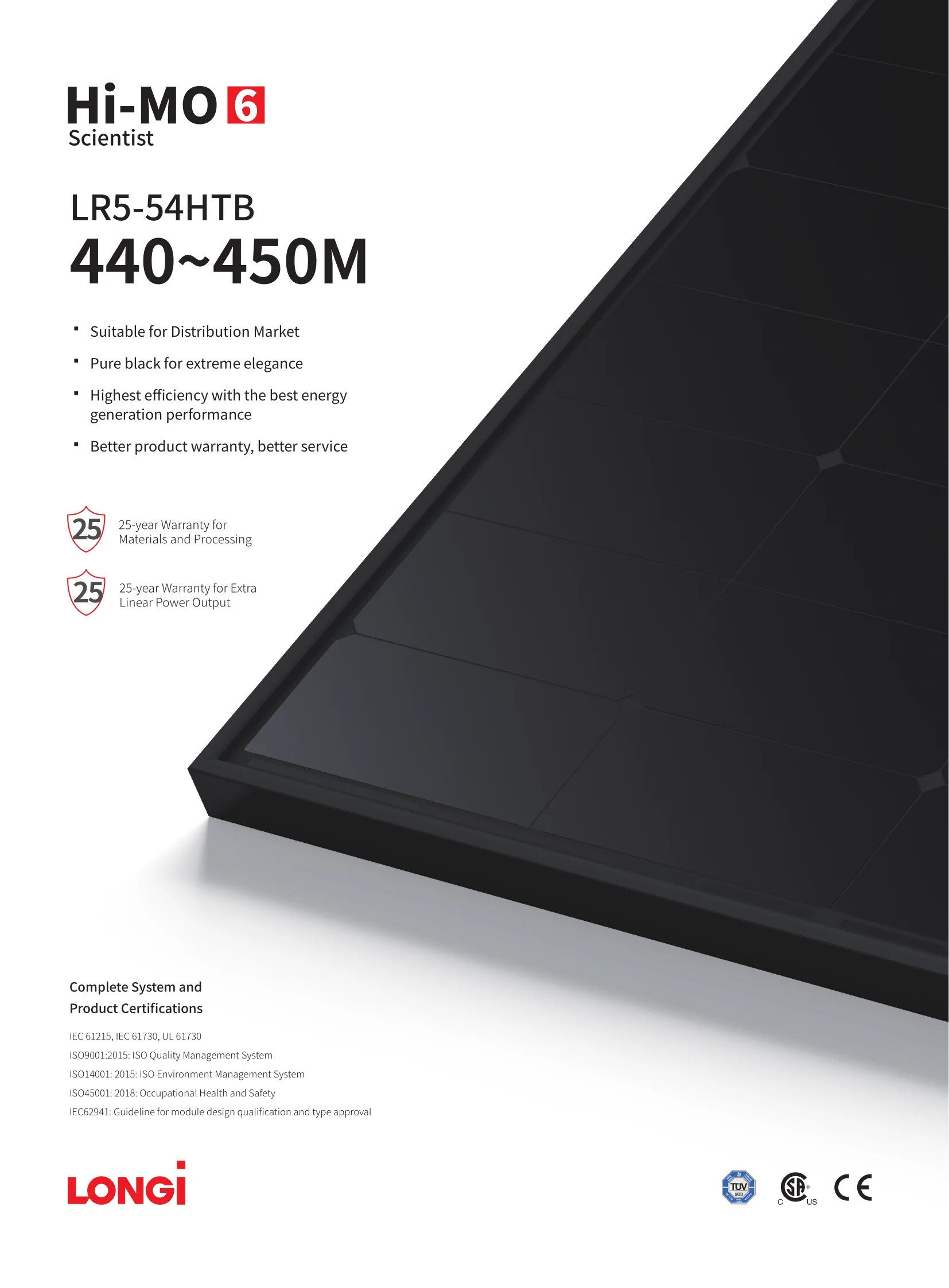 Buy Good Price Monocrystalline Solar Panels Longi Solar Module Himo 5 6 ...