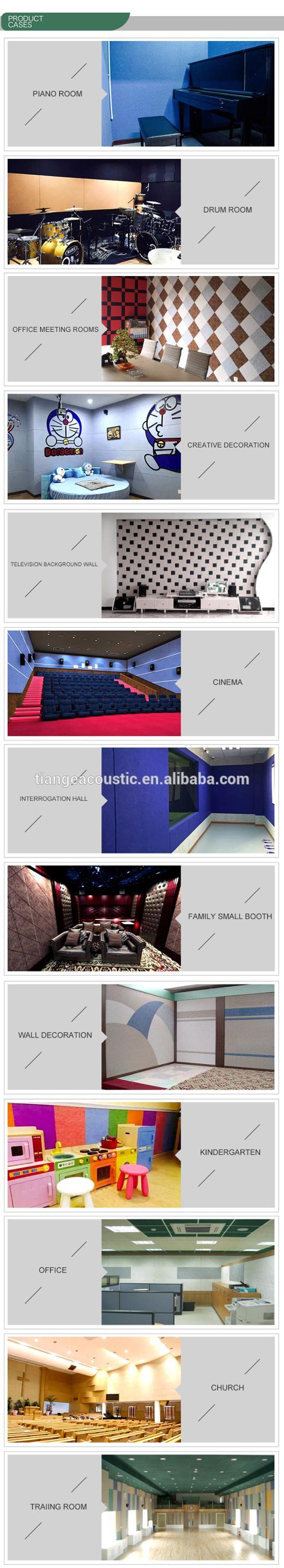 High Density Dust-Proof Acoustic Polyester Acoustic Panel - Acoustic Panel, Acoustic Design