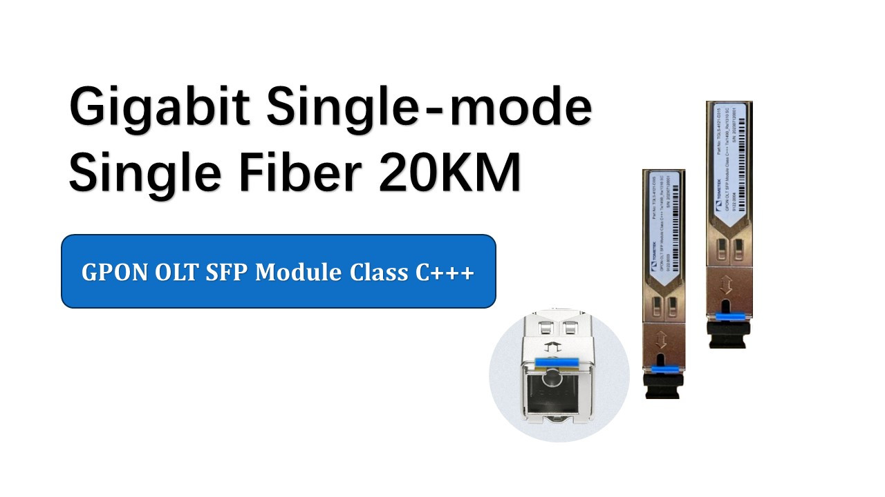 Buy Gpon Olt Class C Sfp Module 1.25g Fiber Optics Transceiver Modules ...