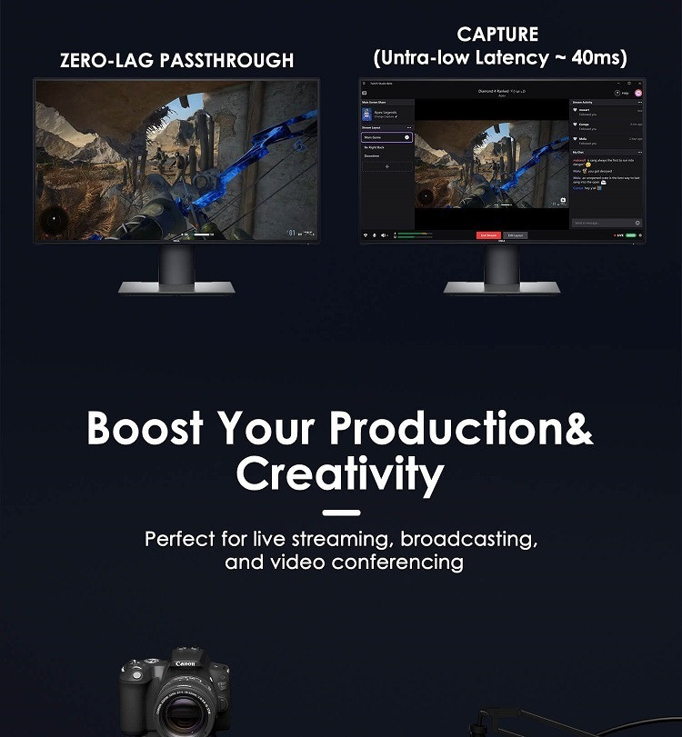 Buy Hdmi Video Capture Card Usb 3.0 4k Equipment Gaming Recording ...