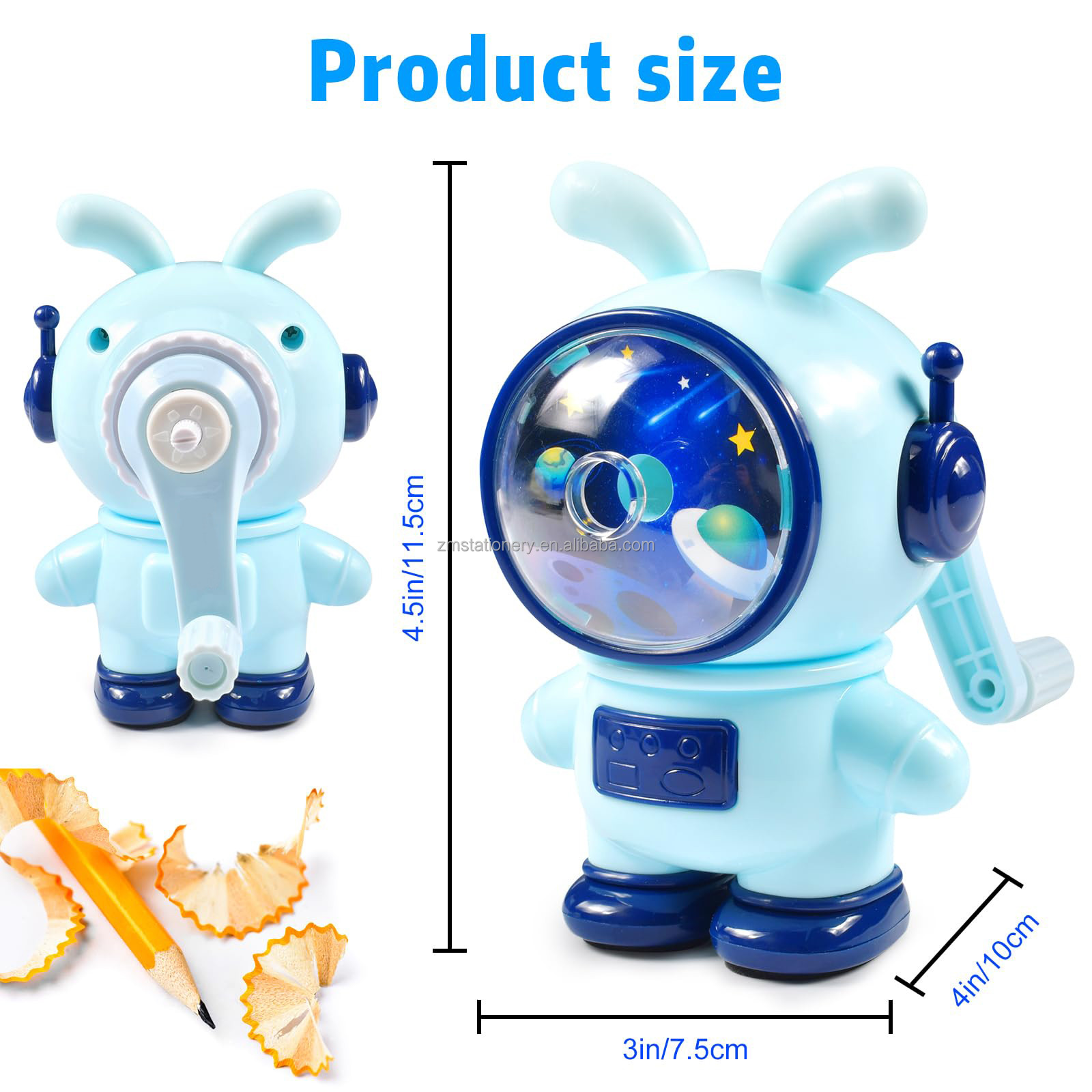 Shape Sharpener Color Buy High Capacity Desktop Pencil Sharpener Manual Astronaut Shape ...