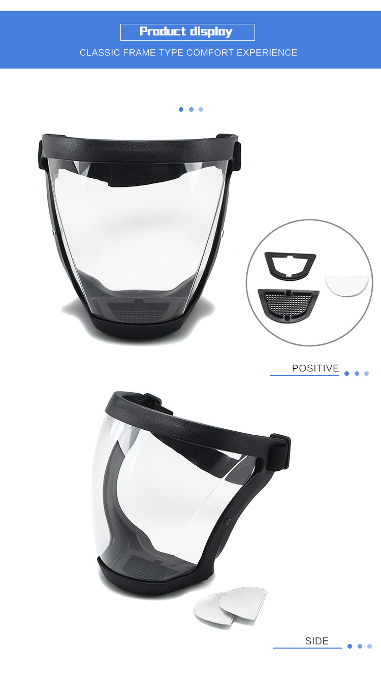 Buy High Definition Vision Full Face Shield For Riding Premium ...
