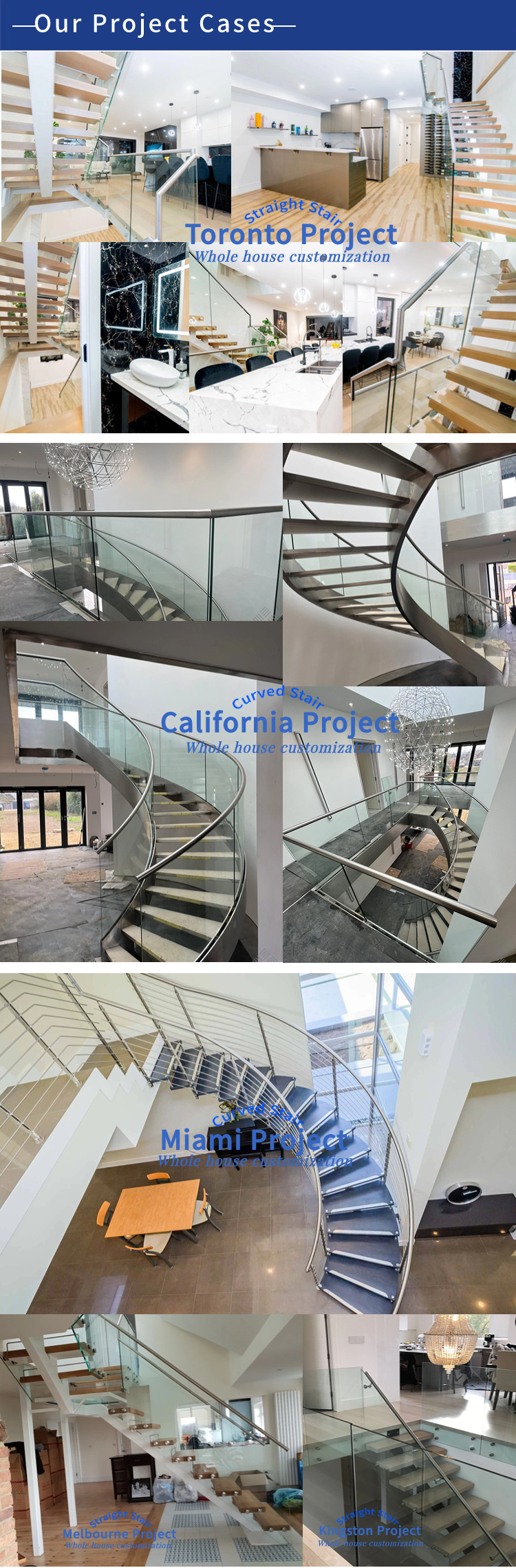Photo inspiration: High End Interior Design And Building Lawsuit Reference: Buy High End Interior Wood Stair Design Glass Railing Wood