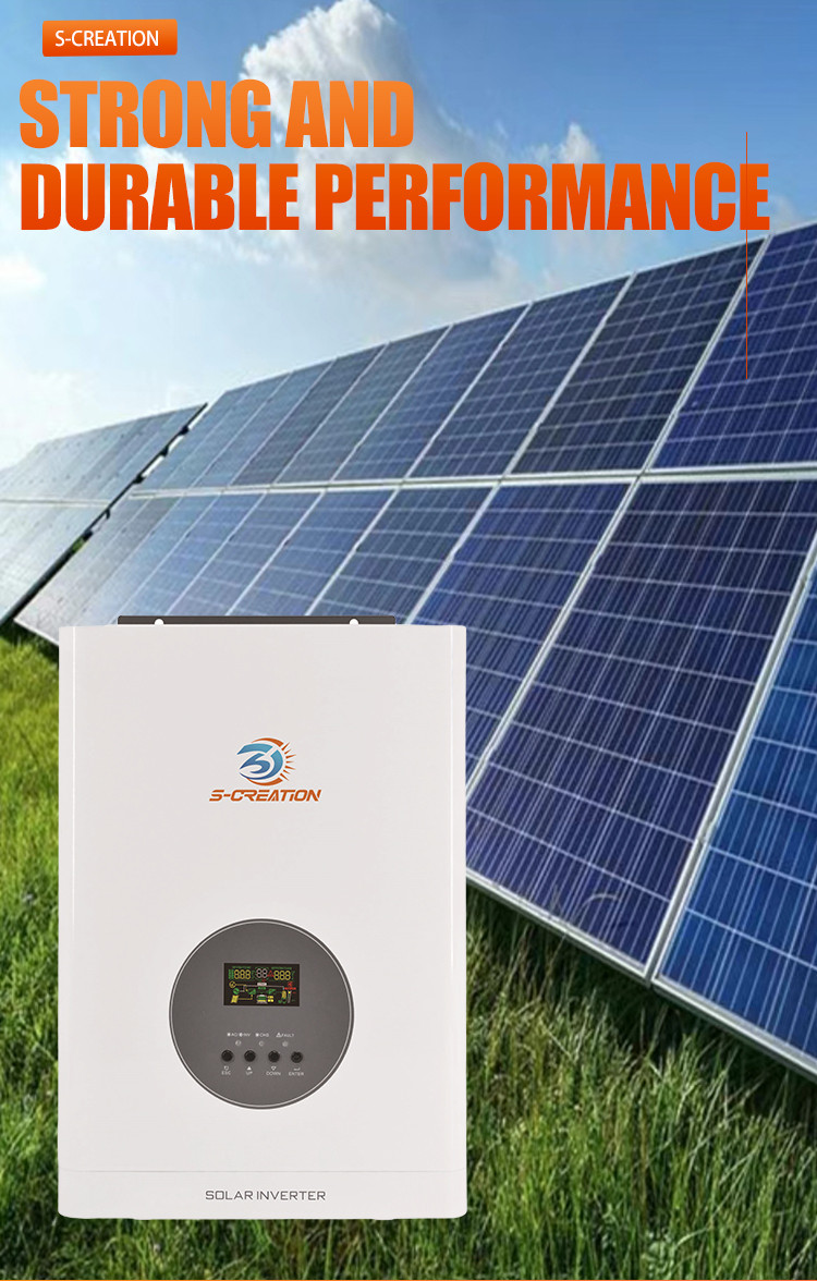 Buy High Frequency Off Grid Inverter With Built-in Mppt Pure Sine Wave ...