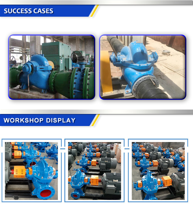 Buy High Pressure Horizontal Split Case Dewatering Pump Double Suction ...