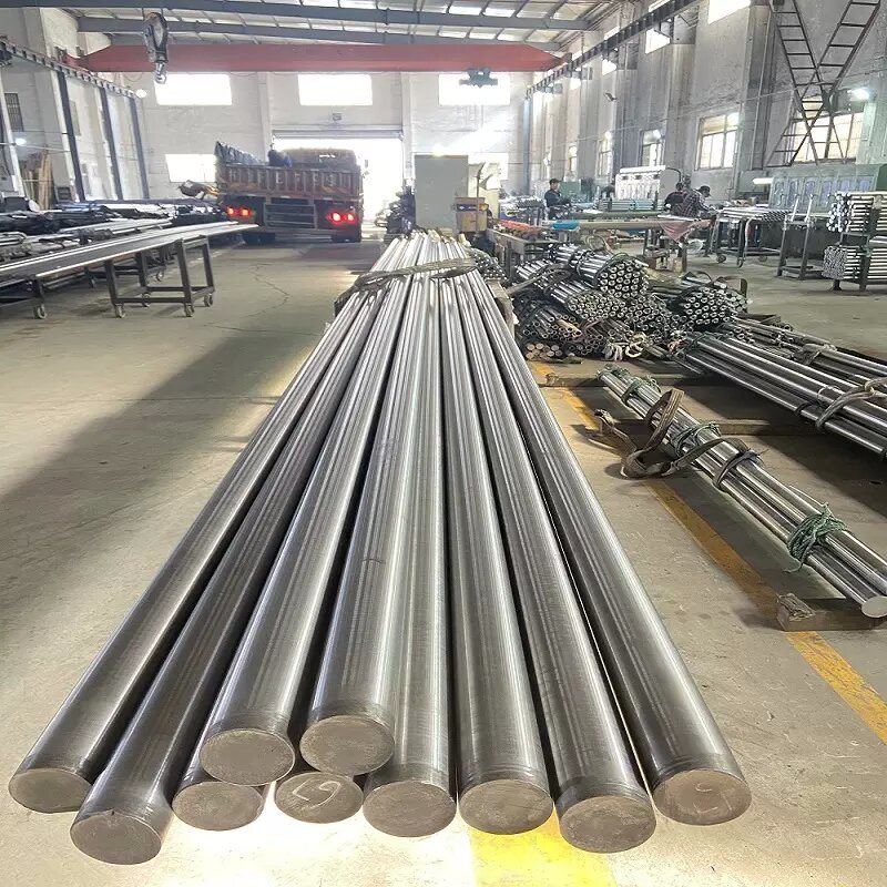 Buy High Quality Chrome Plated Carbon Steel Linear Rod For Hydraulic ...