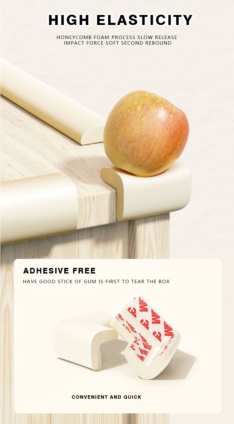 Buy High Quality Table And Chair Safety Angle Protection Nbr Foam Tip ...