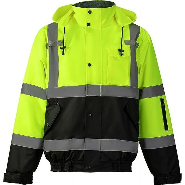 Buy High Visibility Reflective Jackets For Men, Safety Jacket With ...