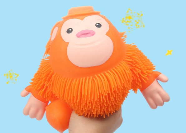 Buy Highly Elastic Long-haired Gorilla Relief Squeeze Mini