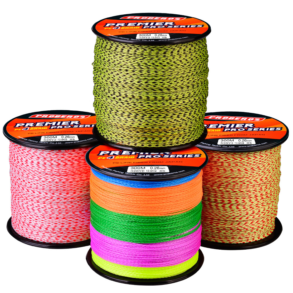 Buy Horizon 300m 4 Strands Braid Line Fishing Thread Multicolor
