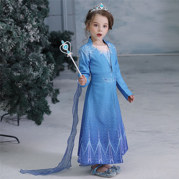 Shop Gaoshi The Lake Blue Mermaid Princess Dress Costume Is Very Skin-Toned  | Dragon Mart UAE