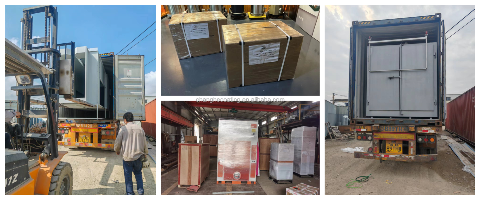 Buy Industrial Electrostatic Powder Coating Line Automatic Spray Paint ...