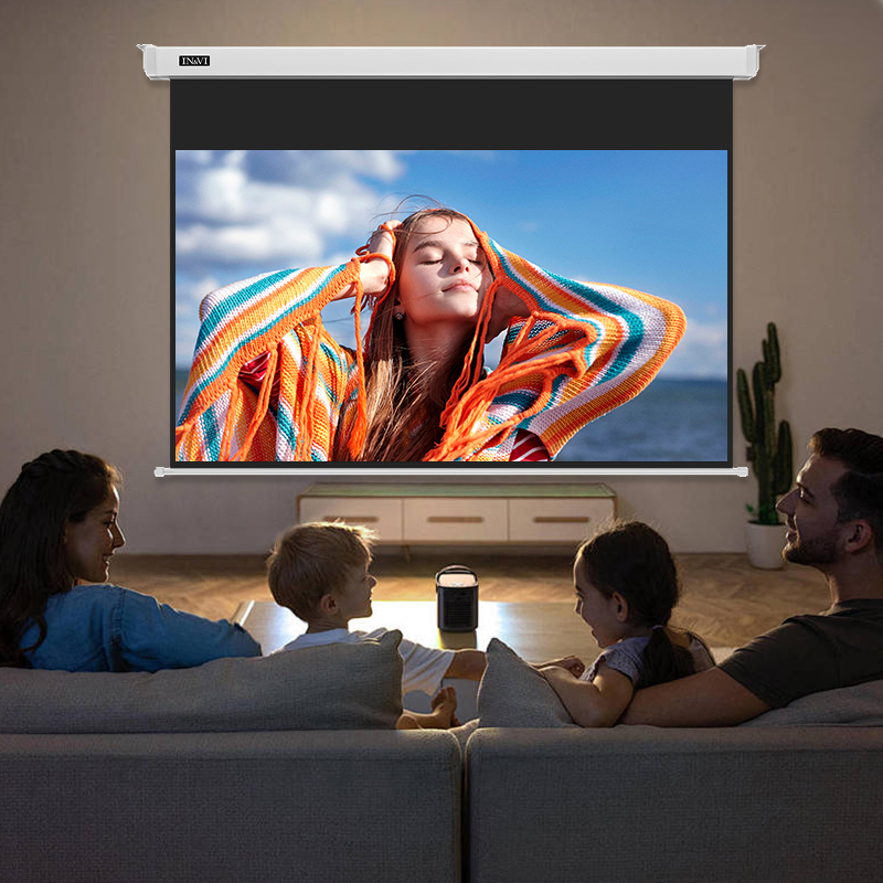 Projector Crystal Screen Buy In&vi 100 Inch Motorized Projector Screen 16:9 8k Grey Crystal Long ...